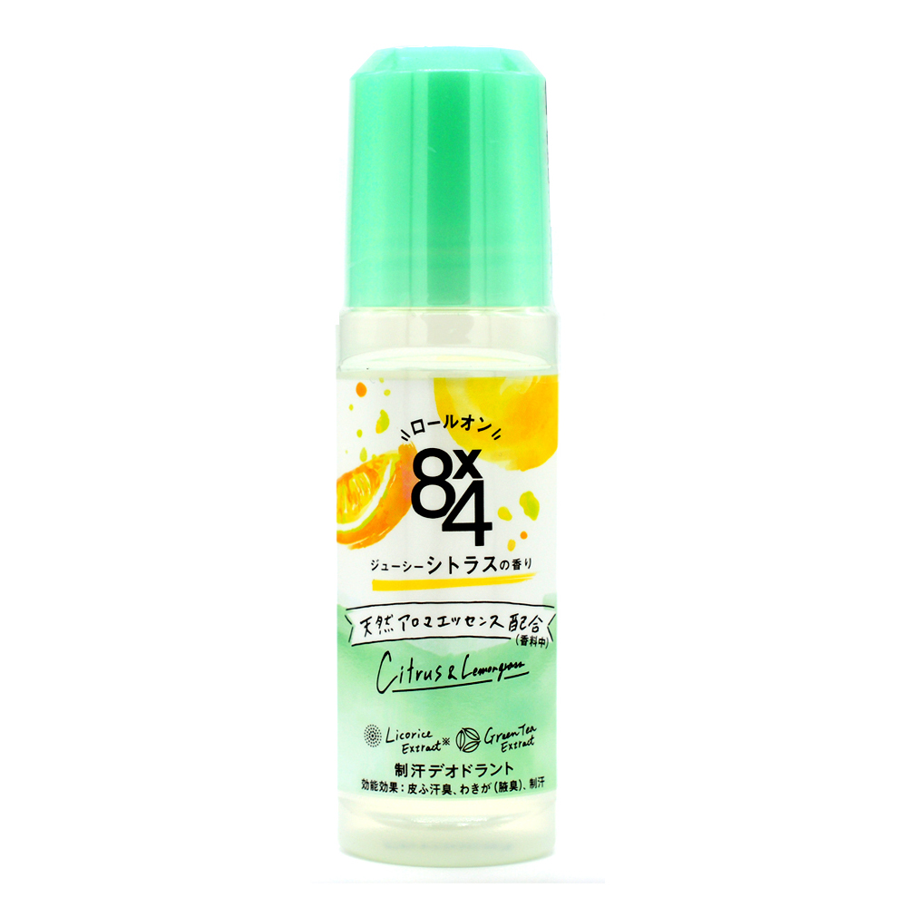 8x4 롤온 데오드란트 쥬시 시트러스향 45ml