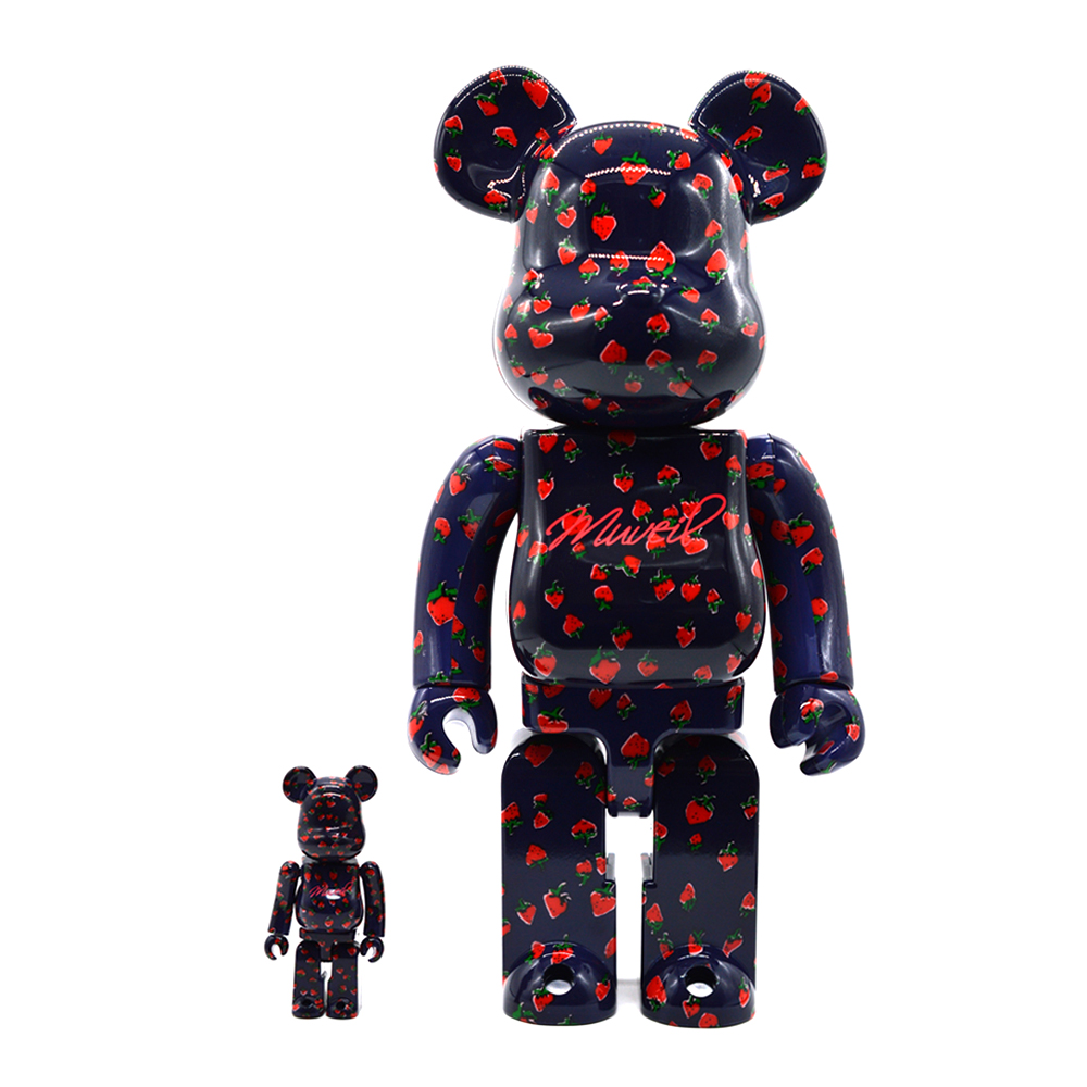 베어브릭 BE@RBRICK 뮤베일 스트로베리 100% & 400%