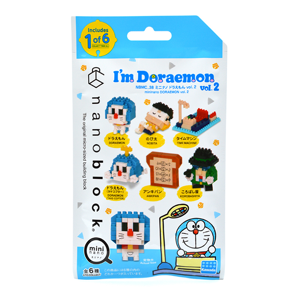 나노블럭 NBMC_38 미니나노 I’m Doraemon 도라에몽 vol.2 (단품) ※ 6개 구매 시 1박스 발송 (모든 종류)