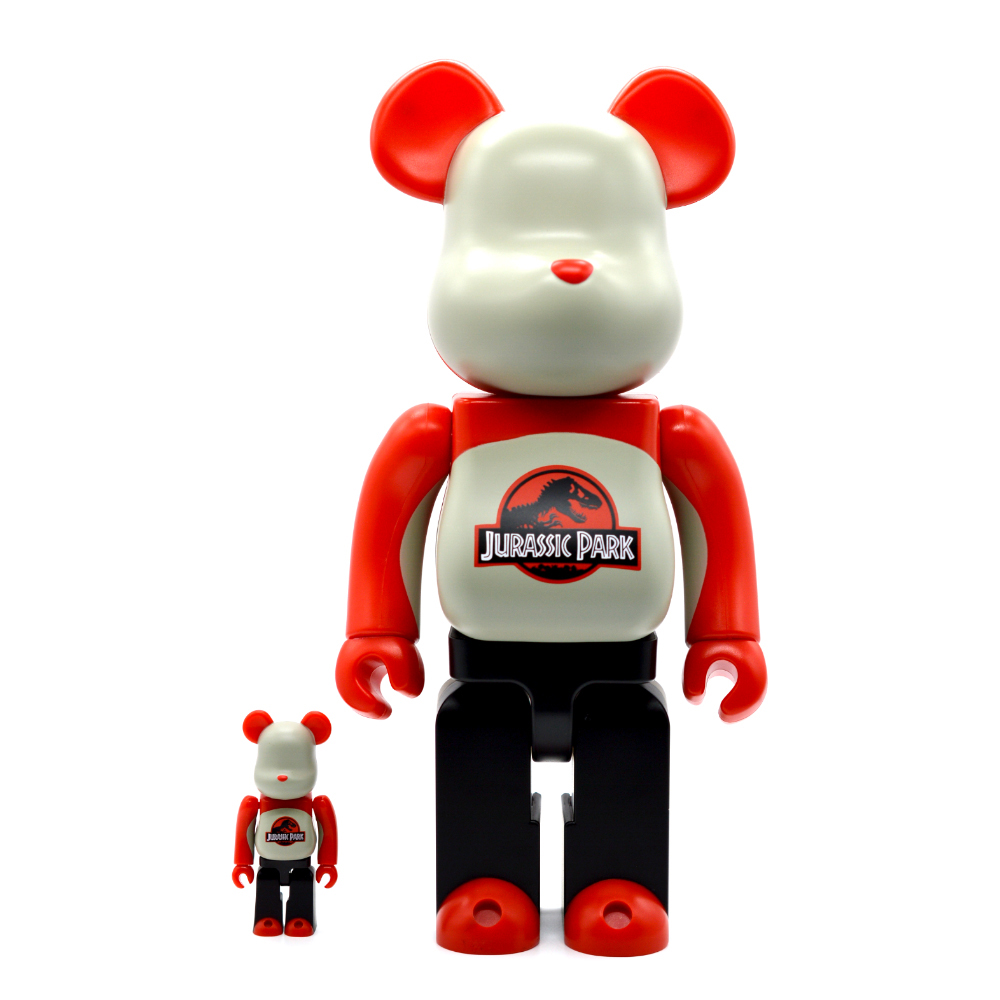 베어브릭 BE@RBRICK 쥬라기 공원 100% & 400%