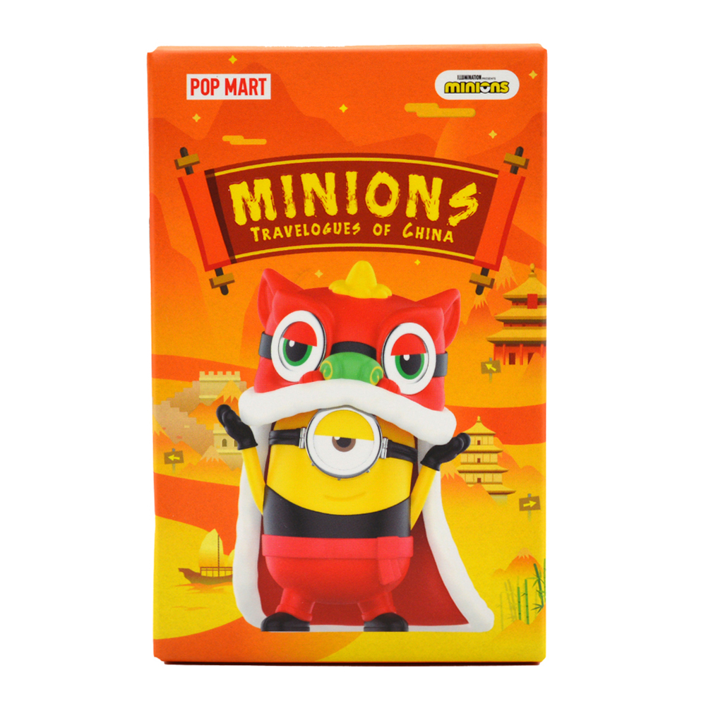 팝마트 Minions Travelogues of China 시리즈 피규어(1종 랜덤 발송)